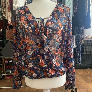 Flowered Blouse